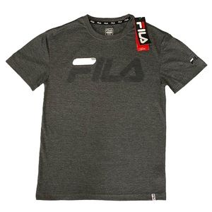 FILA t-shirt. Size - Small. Color - Dark heather gray.